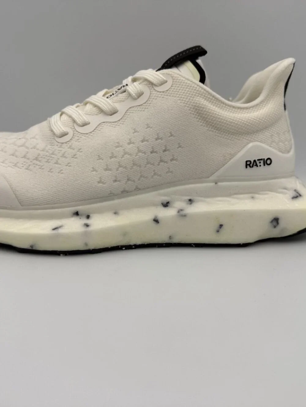 RATIO Camino:01 Womens Running Shoes Purity White Acid Lime Size 7